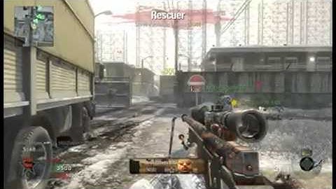 Black Ops Sniping with the L96A1 after quick scope patch