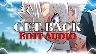 get back - britney spears [edit audio]