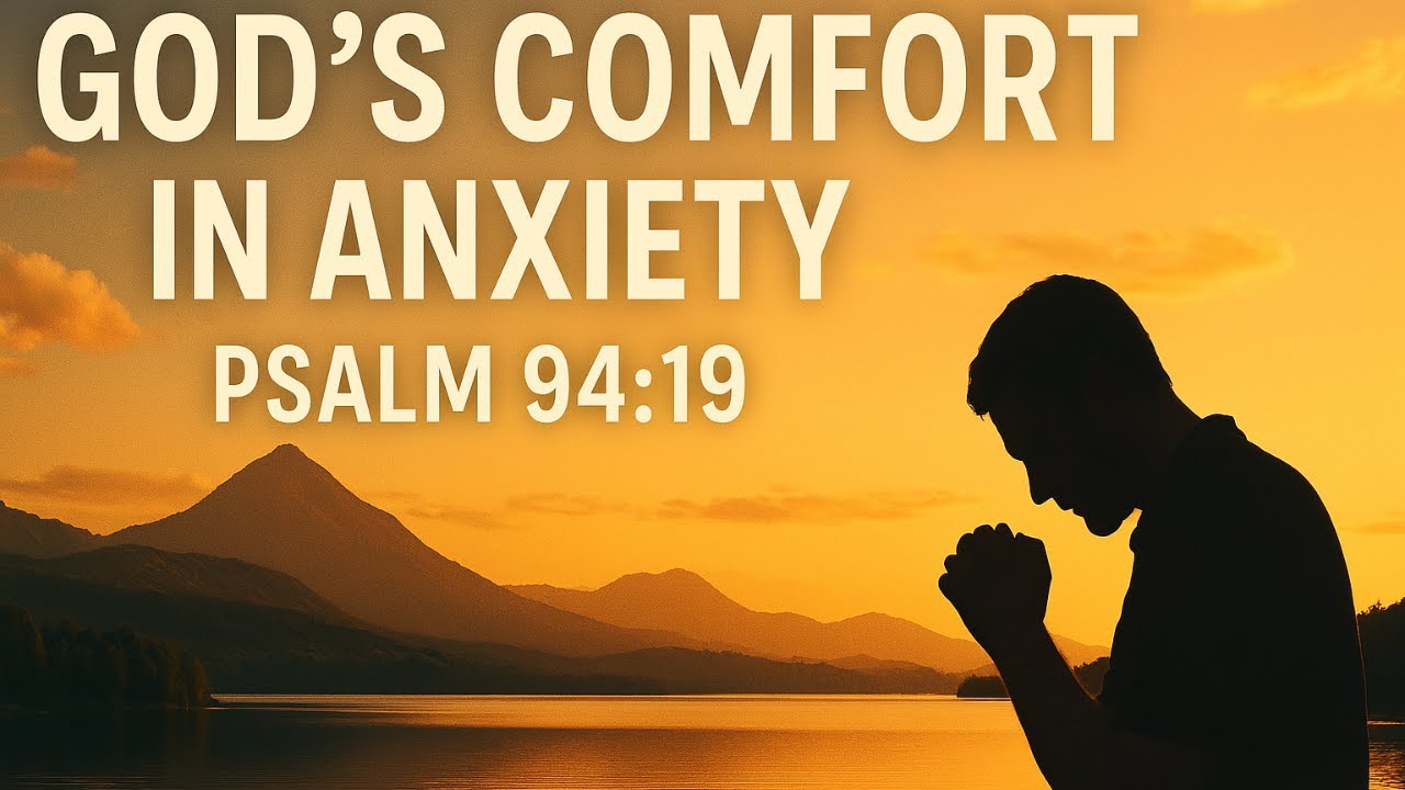 Finding Peace in Psalm 94:19 – God’s Comfort in Anxiety - YouTube