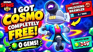 I Got COSMO COMPLETELY FREE in Brawl Stars! 😱🔥 (How to Unlock Cosmo)