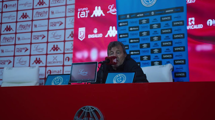 Conferencia de prensa de Ricardo Zielinski tras la victoria ante Huracán por Copa de la Liga