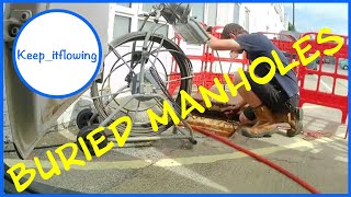 Buried manholes and blocked drains
