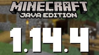 Minecraft News – 1.14.4 Released!