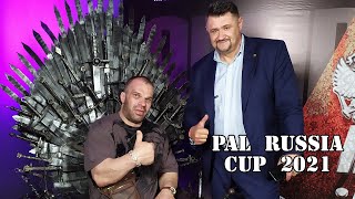 Tsyplenkov and Laletin at the World ArmWrestling Championship PAL RUSSIA CUP 2021