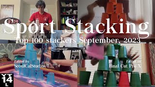 Sport Stacking: Top 100 Stackers 2023