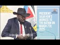 In Naath (Nuer), President Salva Kiir Addresses Nation on Unfortunate violence Situation in Nasir