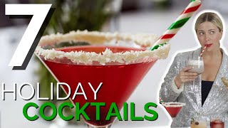 7 Holiday Cocktail and Mocktail Recipes