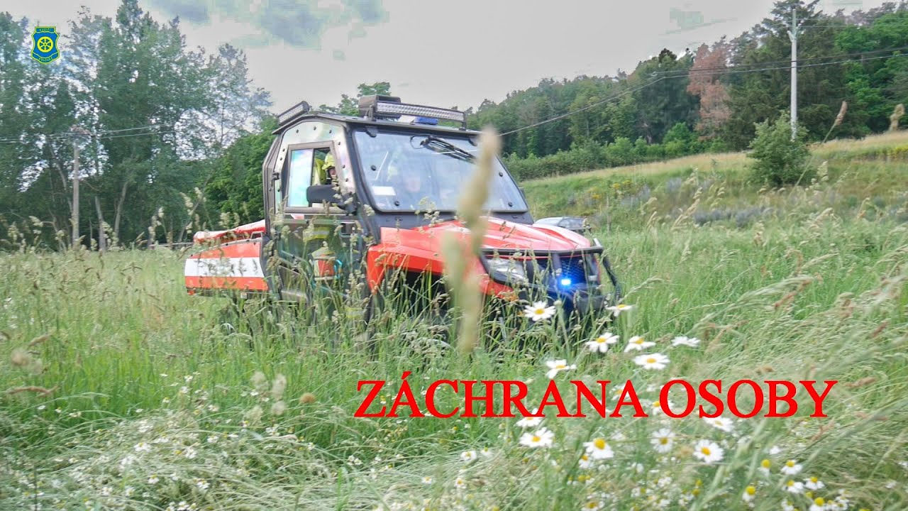 Záchrana osoby v nepřístupném terénu | Ukázka hasičských dovedností na výročí SDH Koloveč 2024
