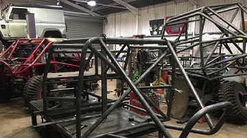 Building a 4x4 space frame