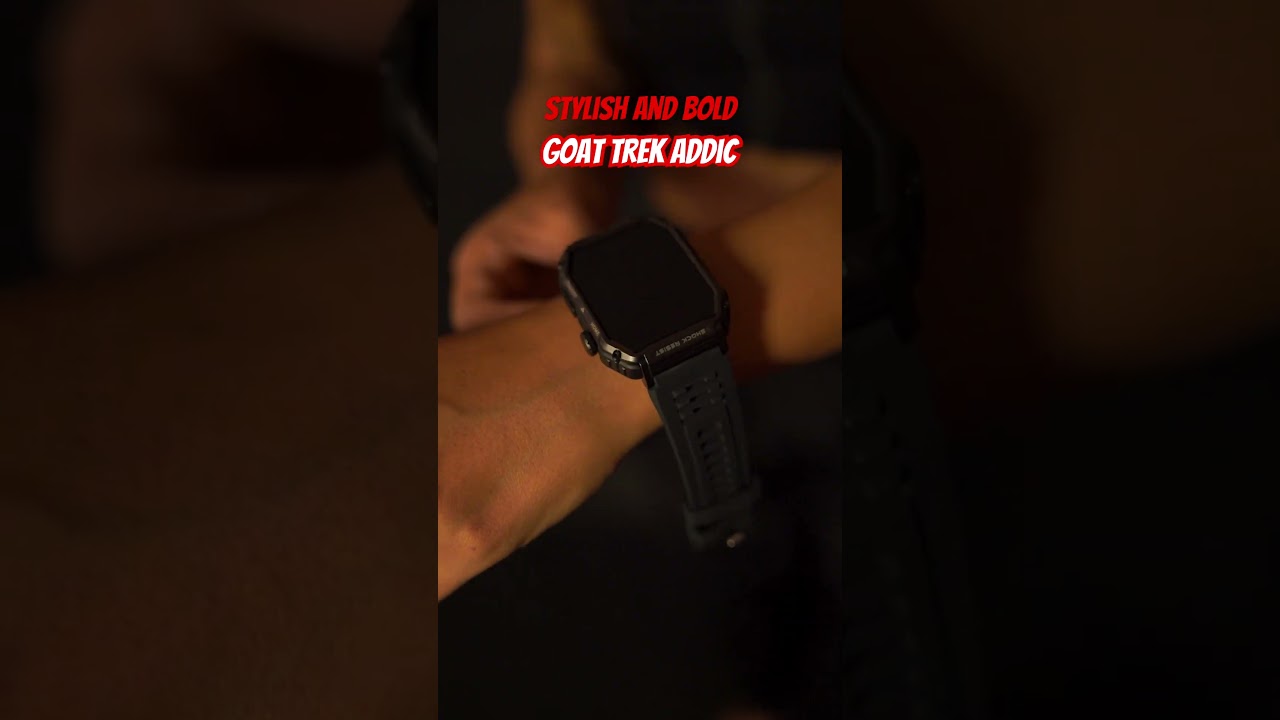 Goat Trek addict GTR6. A premium quality smart watch, Goat Smartwatch Nepal,