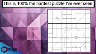 "This Is 100% The HARDEST Puzzle I've Ever Seen"