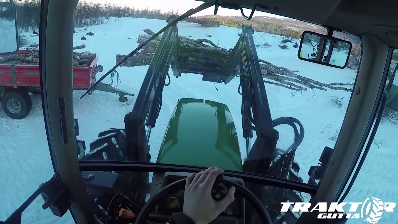 Part 1 | 1 st Person In the Forest | John Deere 6410 | GoPro Hero 5 | Cabview |