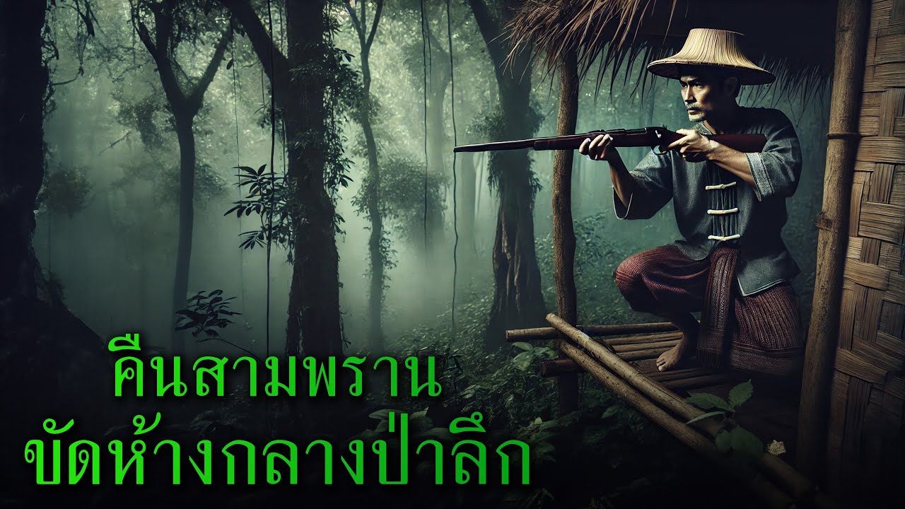 (ตอนเดียวจบ) คืนสามพราน ขัดห้างกลางป่าลึก l เรื่องเล่ารอบกองไฟ