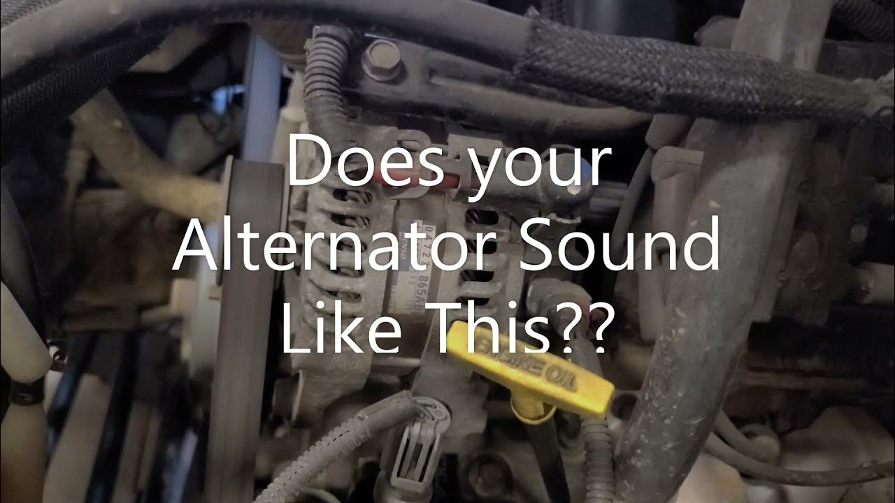 Wrangler JK  Alternator and Serpentine Belt Replacement - YouTube