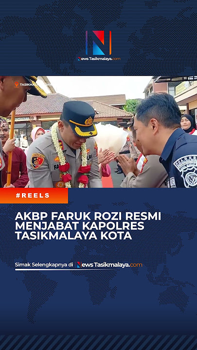 Kepemimpinan Polres Tasikmalaya Kota kini di tangan AKBP Moh Faruk Rozi, menggantikan AKBP Joko.