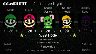 5/20 Mode Complete! (One Night at Koop's)
