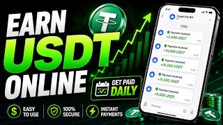 Earn USDT Online 💰 This Bot Pays Me Passive Income Every Day (2026)