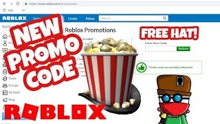 How To Get The Limited Showtime Bloxy Popcorn Hat For Free Roblox - new promo code showtime bloxy popcorn hat roblox