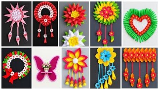 15 Paper Wall Hanging Ideas🎊😍 | Easy & Beautiful DIY Paper Craft | Home Decoration