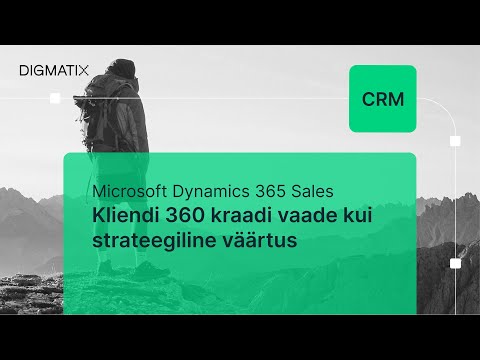 Kliendi 360 kraadi vaade kui strateegiline väärtus