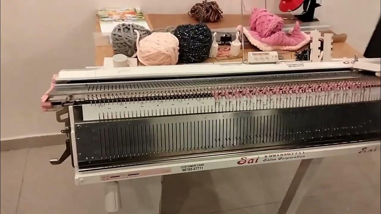 brother hand knitting machine & Ribbing attachment kh 260 & kr 260.For