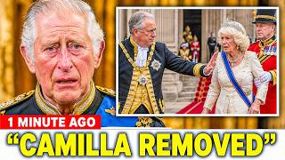King Charles DEVASTATED As Lord Chamberlain Removes Camilla From State Opening Ceremony