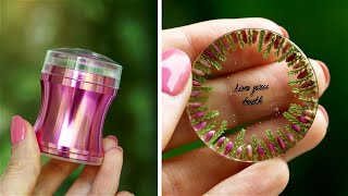 STAMPING + EPOXY RESIN 10 MOST Amazing DIY Ideas from Epoxy resin / Fancy resin ideas