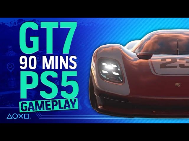 Gran Turismo 7 - 90 Mins of PS5 Gameplay 