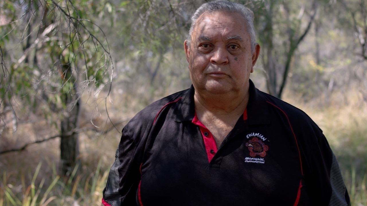 Barry Fisher Board member Ewamian Aboriginal Corporation YouTube