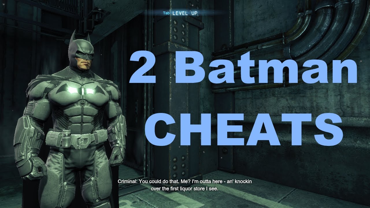 Batman: Arkham Origins GAME CHEATS (trainer +2) - YouTube