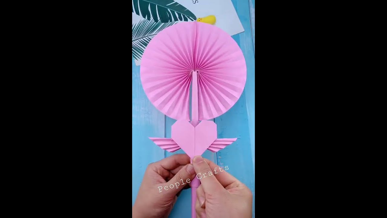 How to make a Paper Fan - Origami FAN 