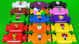 Looking For Sheriff Labrador Clay With Coloring Slime - Satisfying Slime Asrm