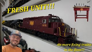 My WIFE made a SUPRISE For Me!!!   Plus Another Fresh MTH SD40-2