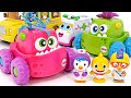 Fisher monster truck dispatch! Let's help Pororo and Pinkfong! | PinkyPopTOY