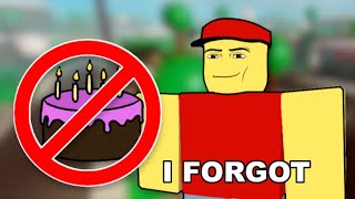 Roblox Forgot your friend's birthday halloween finally back!