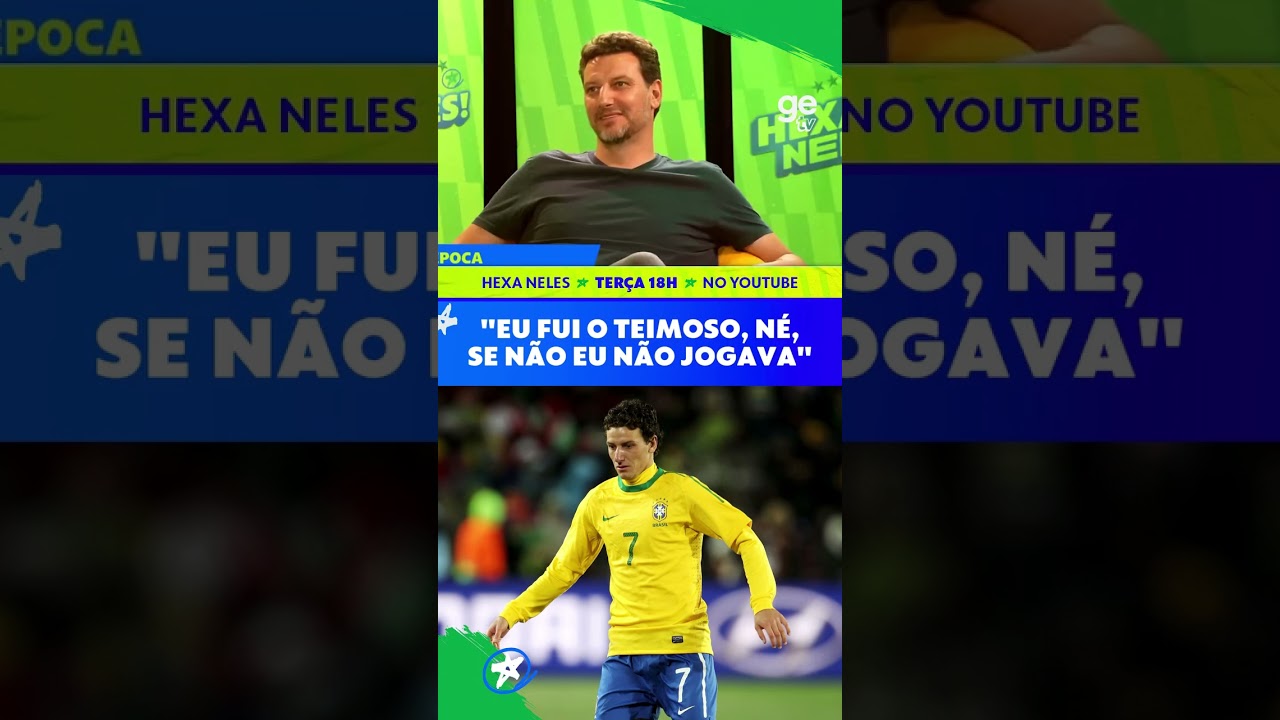 ELANO JOGOU NA SELEÇÃO PORQUE ERA TEIMOSO? | #shorts | HEXA NELES!