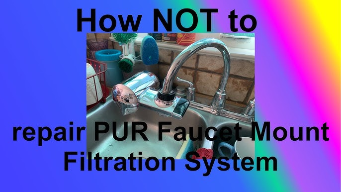 PUR PLUS Faucet Mount Filtration System, Chrome PFM400H - The Home