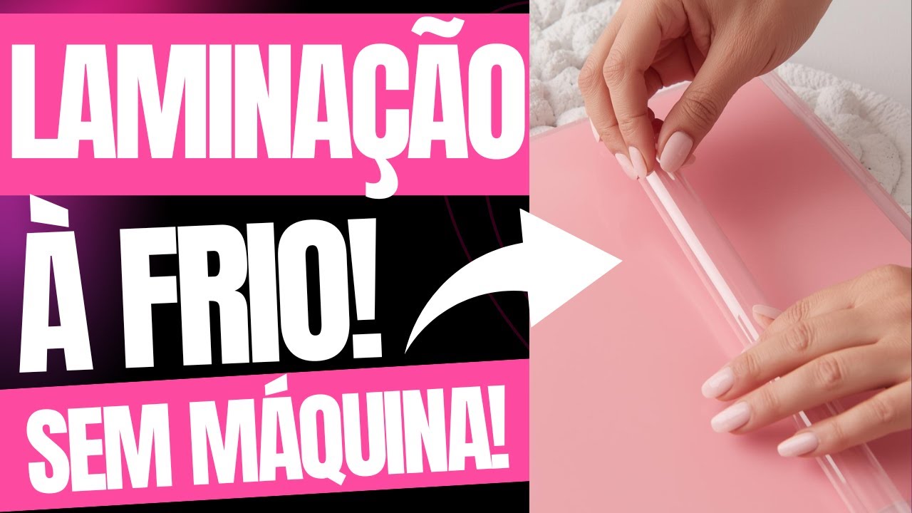 LAMINAÇÃO SEM MÁQUINA/LAMINAÇÃO À FRIO PERFEITA!