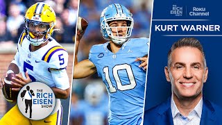 NFL Network's Kurt Warner's Surprise Pick as the #2 QB in the NFL Draft | The Rich Eisen Show