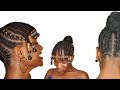 Quick tribal braids