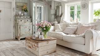 Romantic Dusty Rose Cottage Charm 🌸 | Shabby Chic Cozy Home Decor Ideas