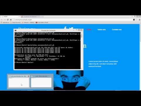 Como Derrubar Site Pelo CMD