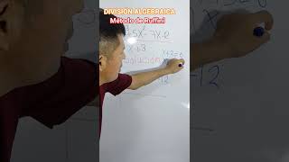 División algebraica. método de Ruffini #matemáticafácil1 #matematicas #algebraicamente #ruffini