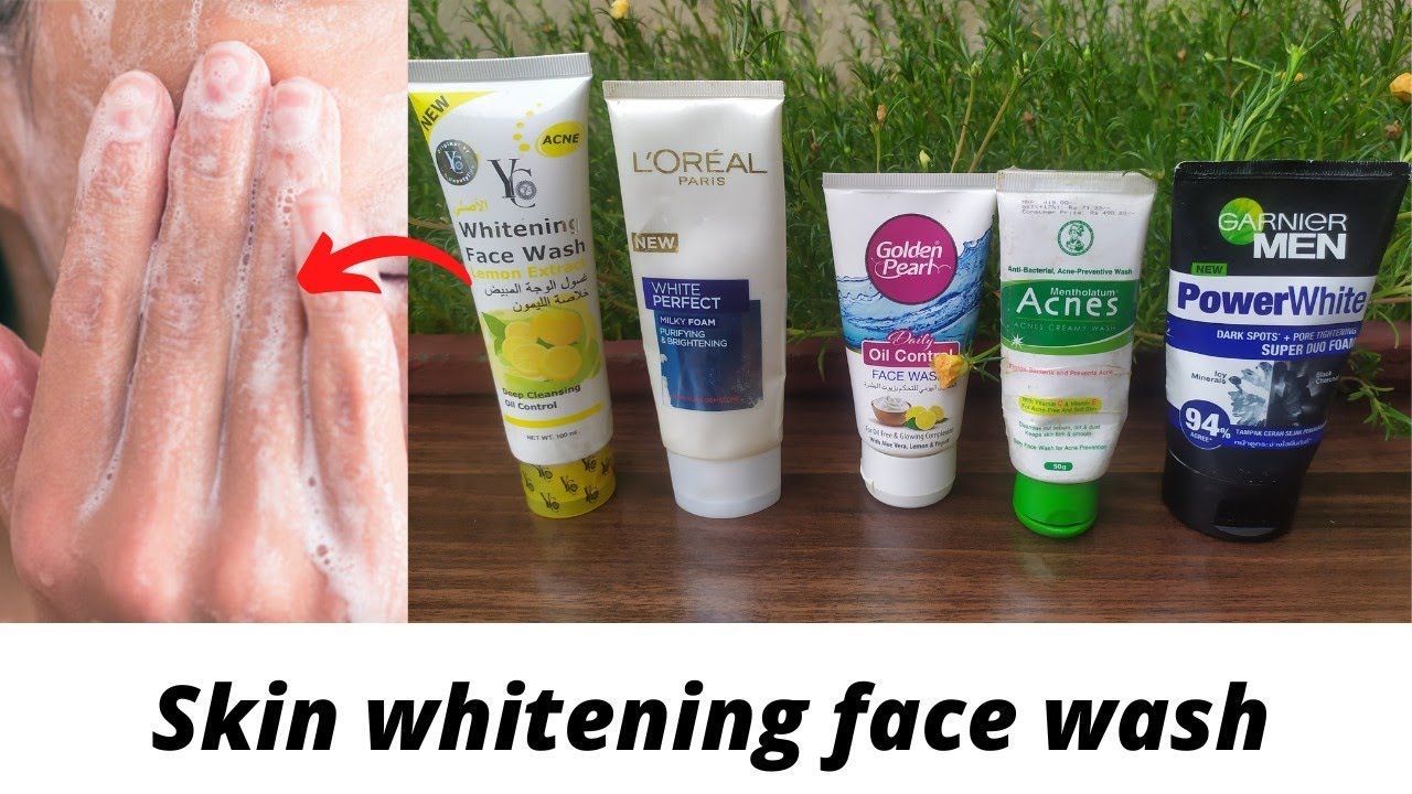 Skin whitening face wash Best face wash review all skin types YouTube