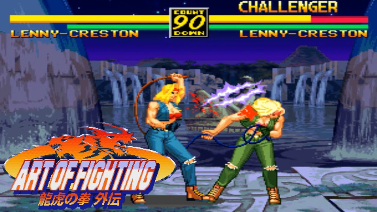 レニィ・クレストン】必殺技 超必殺技【龍虎の拳外伝】 - YouTube