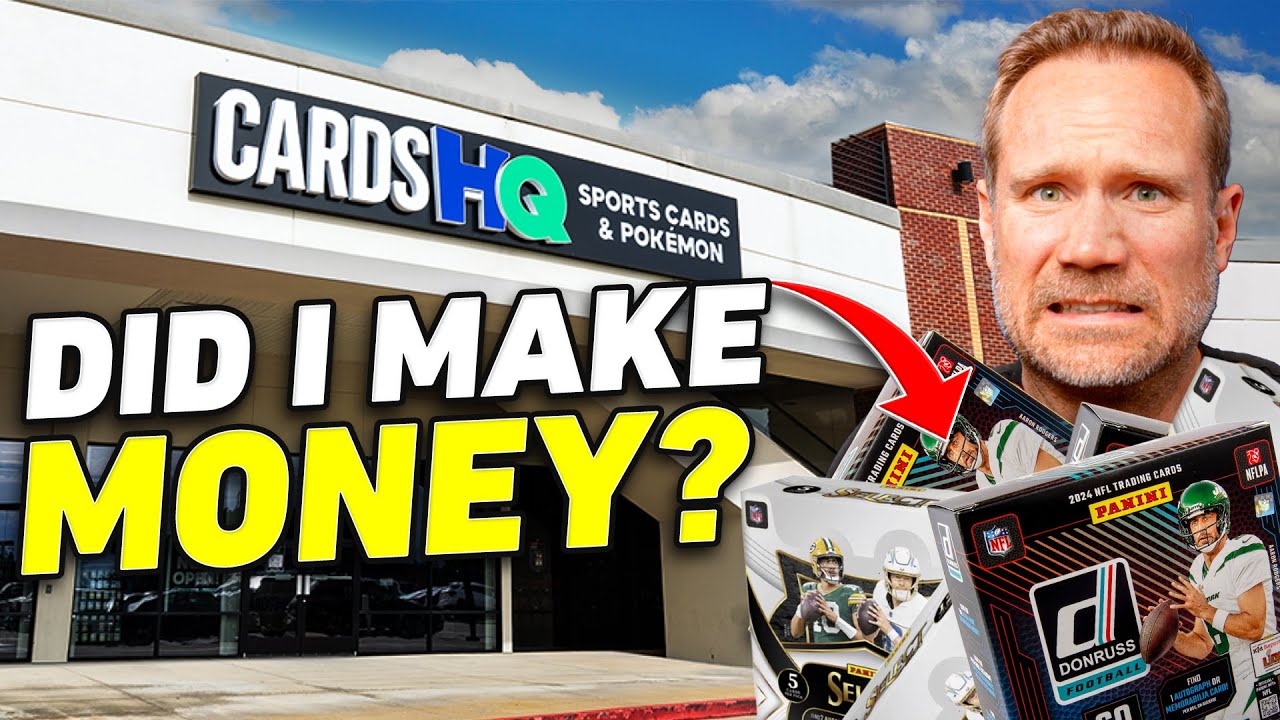 Can You MAKE MONEY Opening Sports Card Boxes?? ($1000 Experiment)
