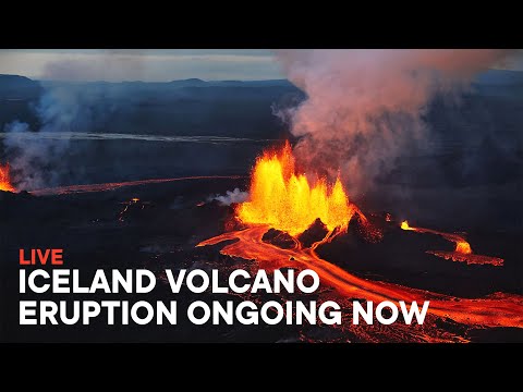 Iceland Volcano Live Cameras | Eruption Ongoing