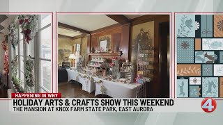Holiday Arts & Crafts Show happening this weekend