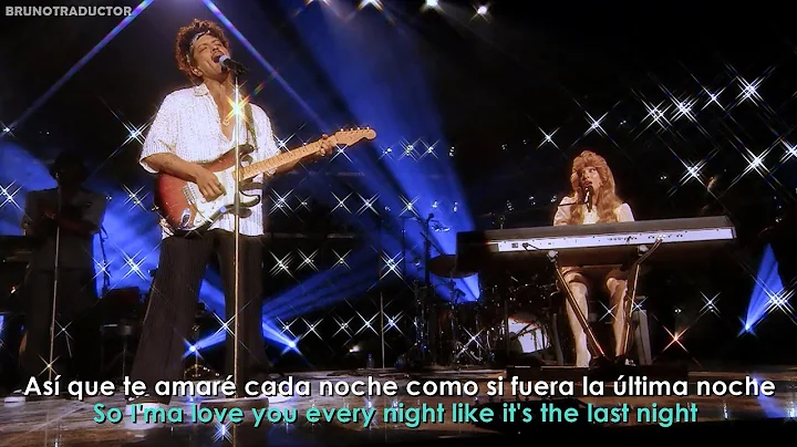 Lady Gaga, Bruno Mars - Die With A Smile // Lyrics + Español // Live in Las Vegas