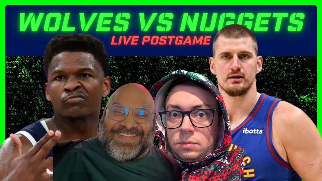 LIVE POSTGAME | Minnesota Timberwolves vs Denver Nuggets | Christmas Day Game 2025
